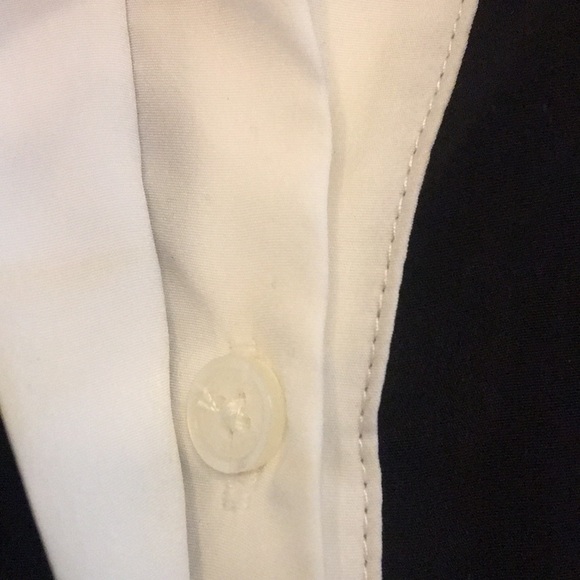 Michael Kors button up color block blouse - Picture 4 of 5